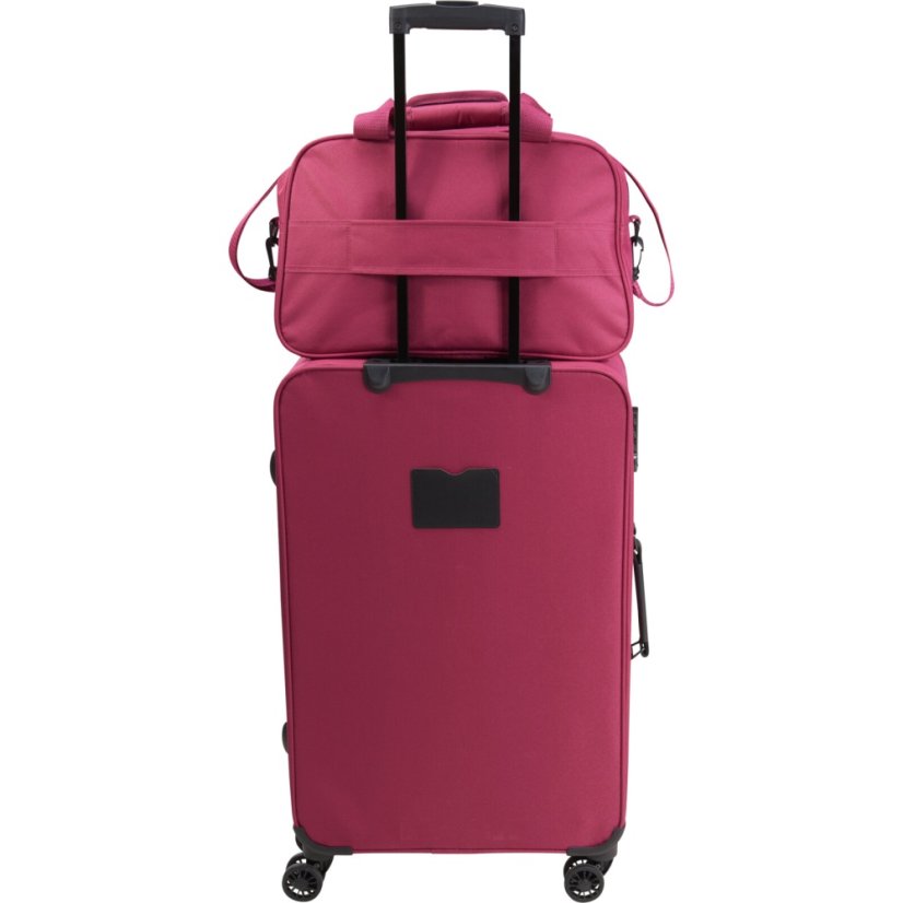 Sada cestovných kufríkov 4 ks červená