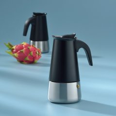 Konvice na espresso Ferrara nerez černá 19,5 cm 10,0 cm 300,0 ml Konvice na espresso Ferrara nerez černá 19,5 cm 10,0 cm 300,0 ml