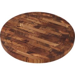 Doštička servírovacia a krájacie teakové drevo 28 x 2 cm