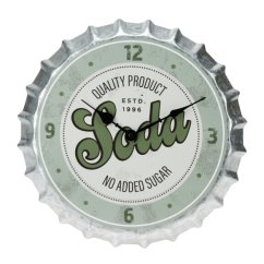 Ceas de perete metalic de design 35 cm SODA Ceas de perete metalic de design 35 cm SODA