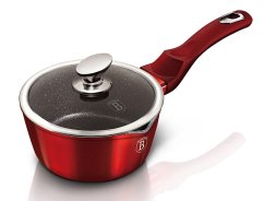 Rendlík s poklicí s mramorovým povrchem 16 cm Burgundy Metallic Line