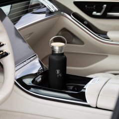 Termoska fľaša s dvojitou stenou nerez 0,6 l Matte Black Collection Termoska fľaša s dvojitou stenou nerez 0,6 l Matte Black Collection