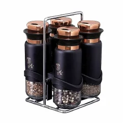 Kořenky ve stojanu sada 5 ks Black Rose Collection