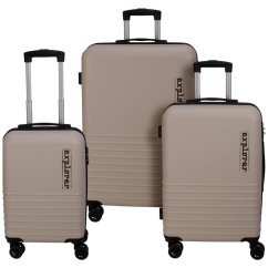 Sada cestovných kufríkov 3ks béžová
