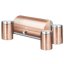 Chlebovka nerez so sadou 3 ks skladovacích nádob Rosegold Metallic Line