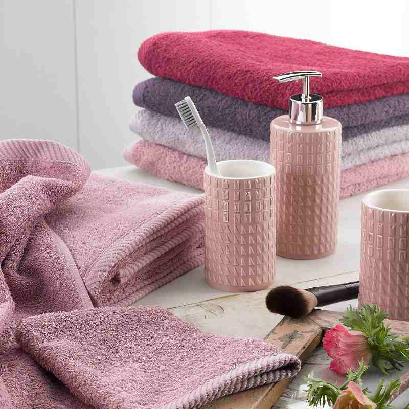 Osuška Ladessa 100% bavlna starorůžová 70x140cm