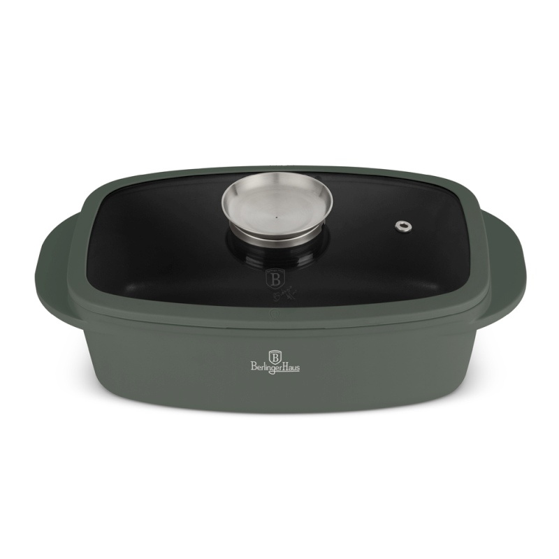Pekáč do trouby s Aroma víkem 6 l Matte Green Collection