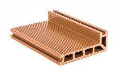 Terasové prkno G21 zakončovací, 2,5 x 14,8 x 400 cm, Light Wood, WPC Terasové prkno G21 zakončovací, 2,5 x 14,8 x 400 cm, Light Wood, WPC