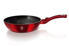 Wok s mramorovým povrchom 28 cm Burgundy Metallic Line