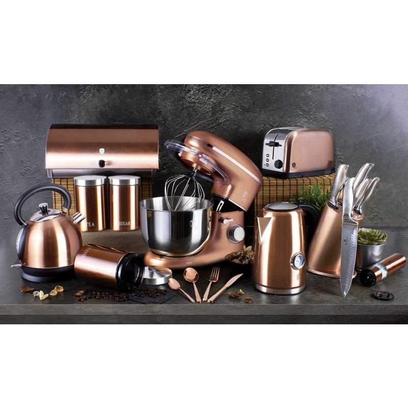 Mlýnek na pepř a sůl elektrický sada 2 ks Rosegold Metallic Line