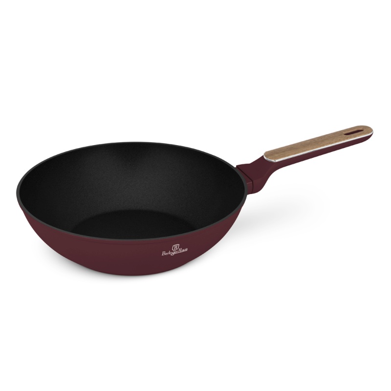 Pánev WOK s titanovým povrchem a poklicí 28 cm 28 cm Leonardo Nordic Collection