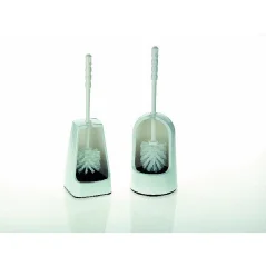 Set de toaletă LEVIN plastic, alb