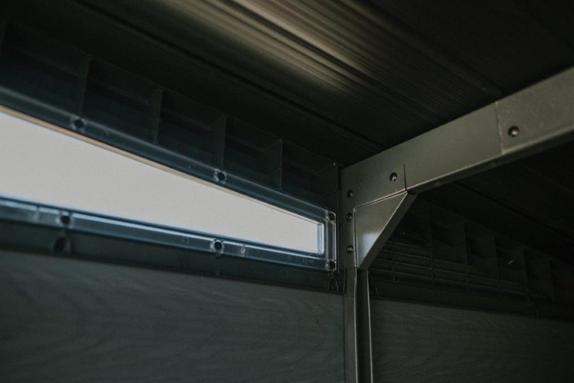 Casă de grădină Keter PENT Signature 7x7 Storm Grey, cu podea