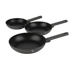 Sada pánví s titanovým povrchem 3 ks Antracit Collection