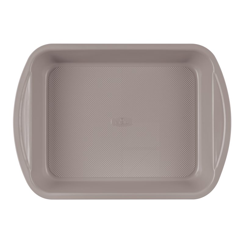 Bandeja de horno con superficie de titanio 35x27 cm Colección Taupe
