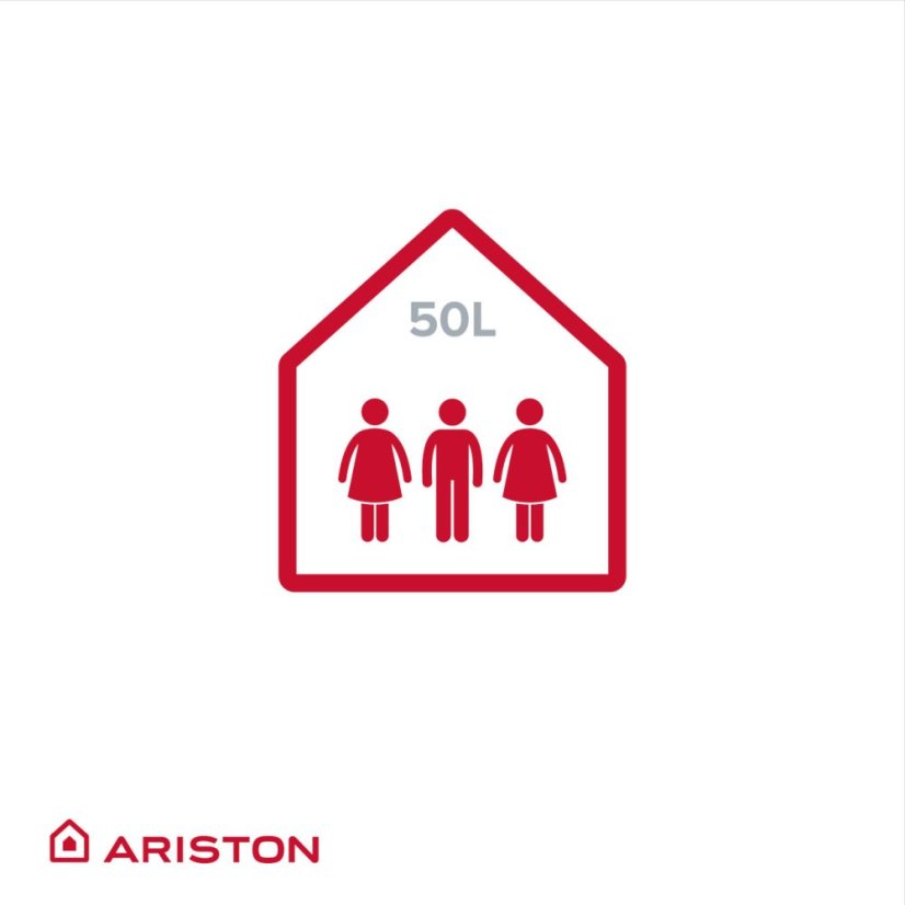 Boiler electric mediu 50 l orizontal / vertical VELIS DUNE 50 EU