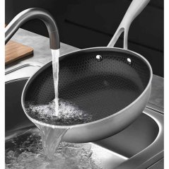 Tigaie din oțel inoxidabil cu înveliș antiaderent Triply DuraMax 20 cm