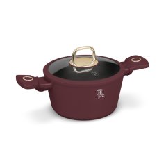 Kastrol s titanovým povrchem a poklicí 20 cm Leonardo Collection Kastrol s titanovým povrchem a poklicí 20 cm Leonardo Collection