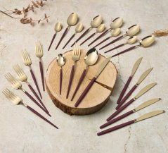 Sada příborů nerez 24 ks leštěná Burgundy - Champagne Sada příborů nerez 24 ks leštěná Burgundy - Champagne