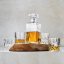Sada lahve 750 ml a 4 ks sklenic na whisky 220 ml