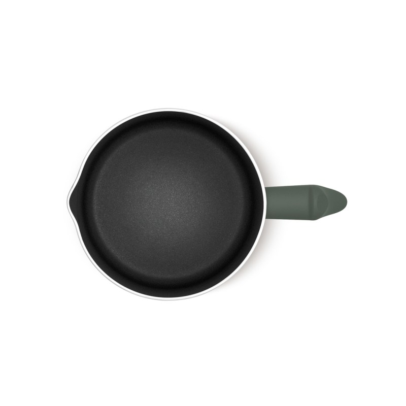 Mlékovar s titanovým povrchem 1,2 litru Matte Green Collection