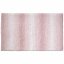Alfombra de baño Ombre 120x70 cm poliéster rosa viejo