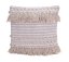 Almohada decorativa con borlas de algodón 45 x 45 cm DISEÑO 3