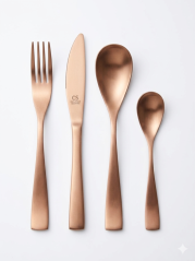 Set tacâmuri din oțel inoxidabil 24 buc BOCHOLT ROSEGOLD