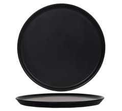 Talíř na pizzu černý porcelánový 31 cm