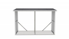 Magazin lemn G21 WOH 682 - 302 x 119 cm, antracit