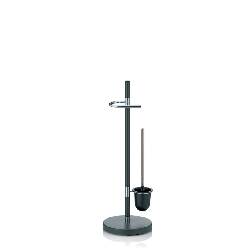 WC set SINERIO kov antracit pr. 25cm x v. 76,5cm