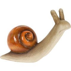 Zahradní dekorace šnek 30 cm hnědá Zahradní dekorace šnek 30 cm hnědá