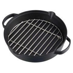 Litinový hrnec s roštem pr. 29 cm Culinary Modular