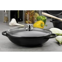 Wok s poklicí 32 cm KERROS Wok s poklicí 32 cm KERROS