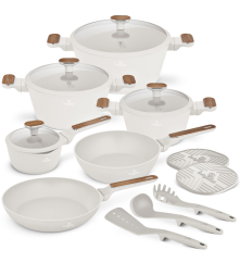 Sada nádobí s titanovým povrchem 15 ks Sahara Nordic Collection