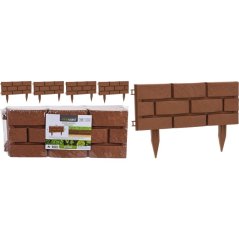 Záhradný obrubník sada 4 ks