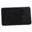 Alfombrilla de baño 75 x 45 cm negra