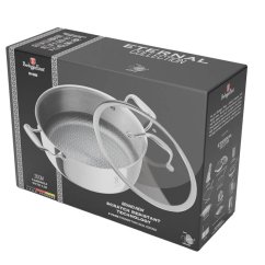 Caserolă cu capac și suprafață antiaderentă 20 cm Eternal Collection