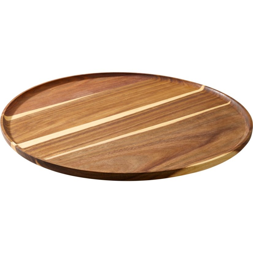 Tavă de servire din salcâm 40 cm