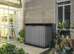 Caja de jardín Keter SIO Darwin 1150 l gris