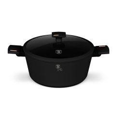 Kastrol s titanovým povrchem a poklicí 28 cm Monaco Collection