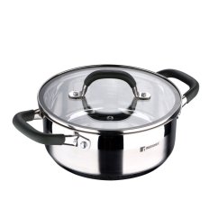 Kastról s pokrievkou nerez MIDNIGHT 20 cm 2,3 litra