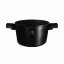 Kastrol s poklicí a titanovým povrchem a poklicí 24 cm Matte Black Collection Kastrol s poklicí a titanovým povrchem a poklicí 24 cm Matte Black Collection