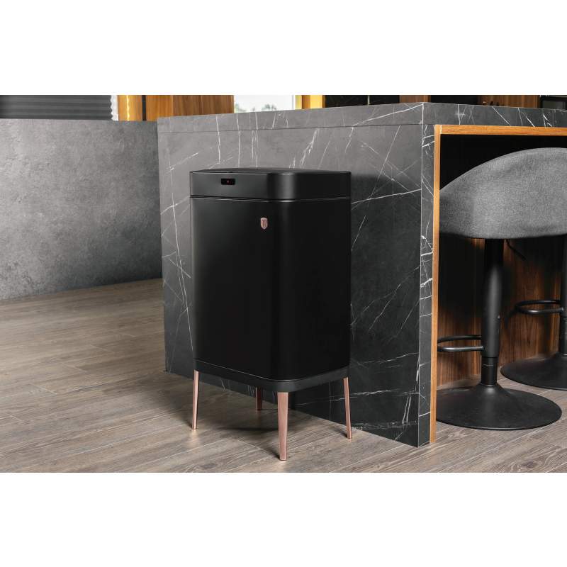 Koš odpadkový se senzorovým otvíráním  60 l Black Rose Collection