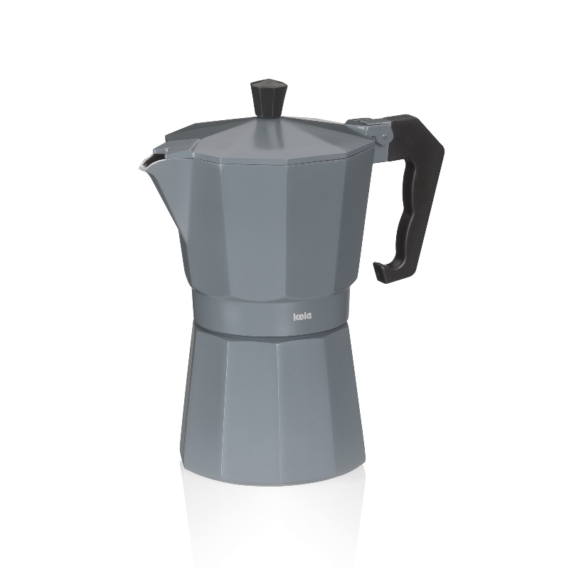 Konvice na espresso tamvě šedá 19,0cm 9,0cm 300 ml