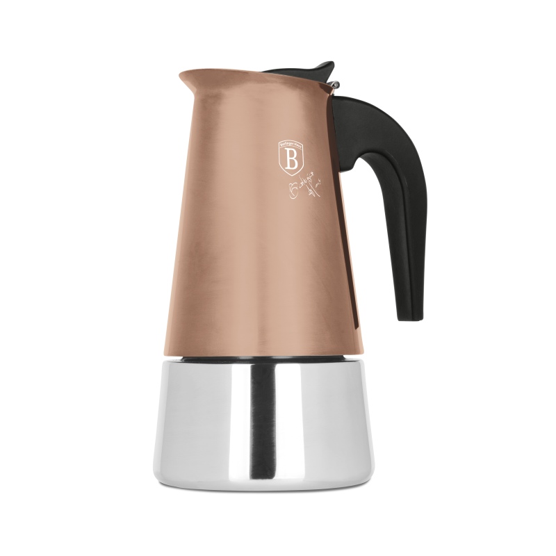 Moka konvička indukce 6 šálků Rosegold Metallic Line