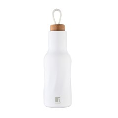 Sticla termo din otel inoxidabil NATURAL 500 ml alb mat