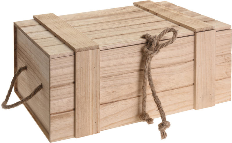 Úložný box drevený súprava 3 ks HOMESTYLING