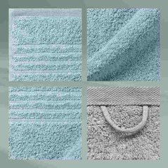 Prosop Leonora 100% bumbac verde 50x30 cm