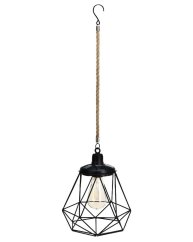 Solární světlo na zahradu závěsné hranatý design Solární světlo na zahradu závěsné hranatý design